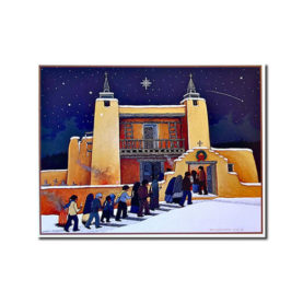 CHRISTMAS AT LAS TRAMPAS - 9 CARDS BOX BY DOUGLAS JOHNSON
